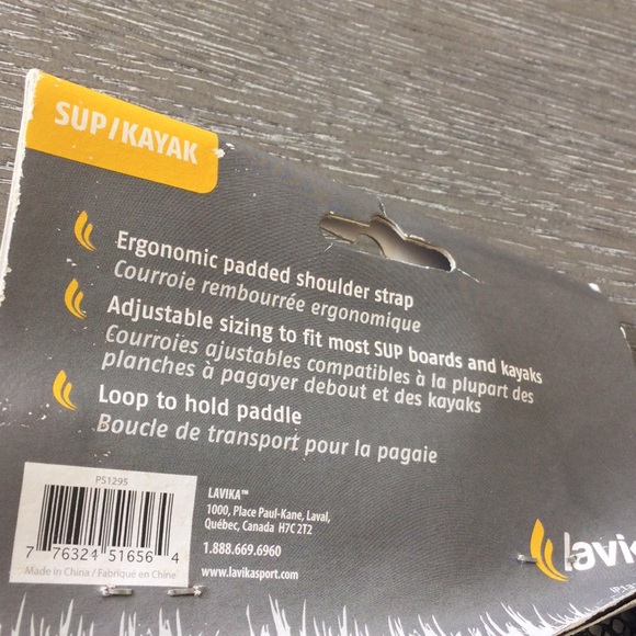 New Black Paddle Boat / Kayak carrier straps. - Picture 2 of 4